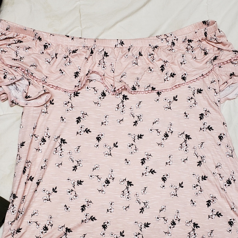 Off the shoulder blouse